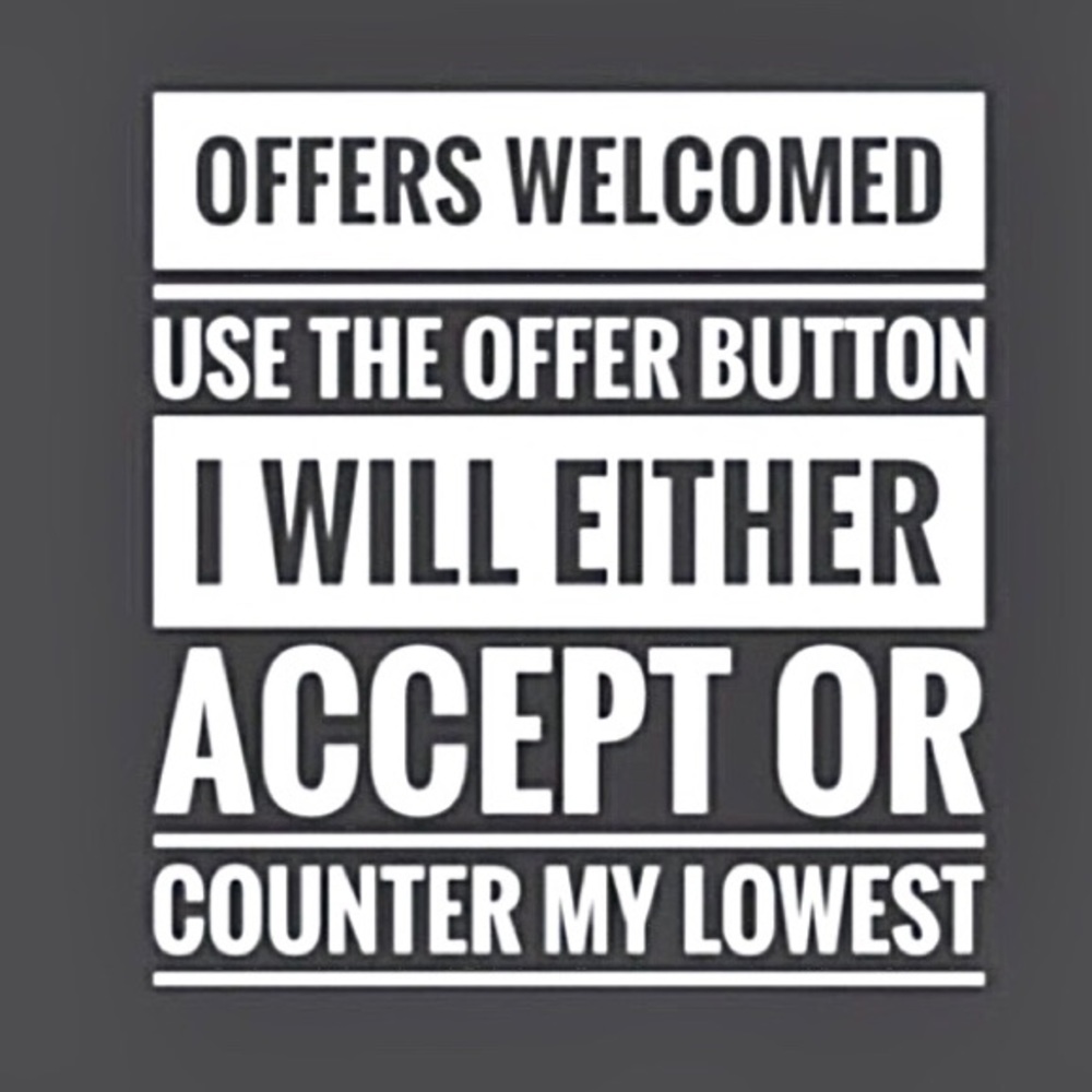 Please make me an offer. Bundle and save!